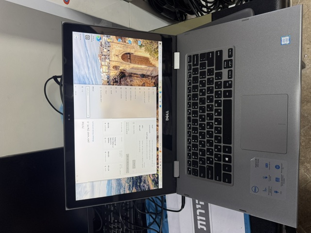 Dell Inspiron 15 — ‏15.6 אינץ׳, i7 דור 7, ‏16GB, ‏477GB SSD, מטען מקורי — תמונה 2