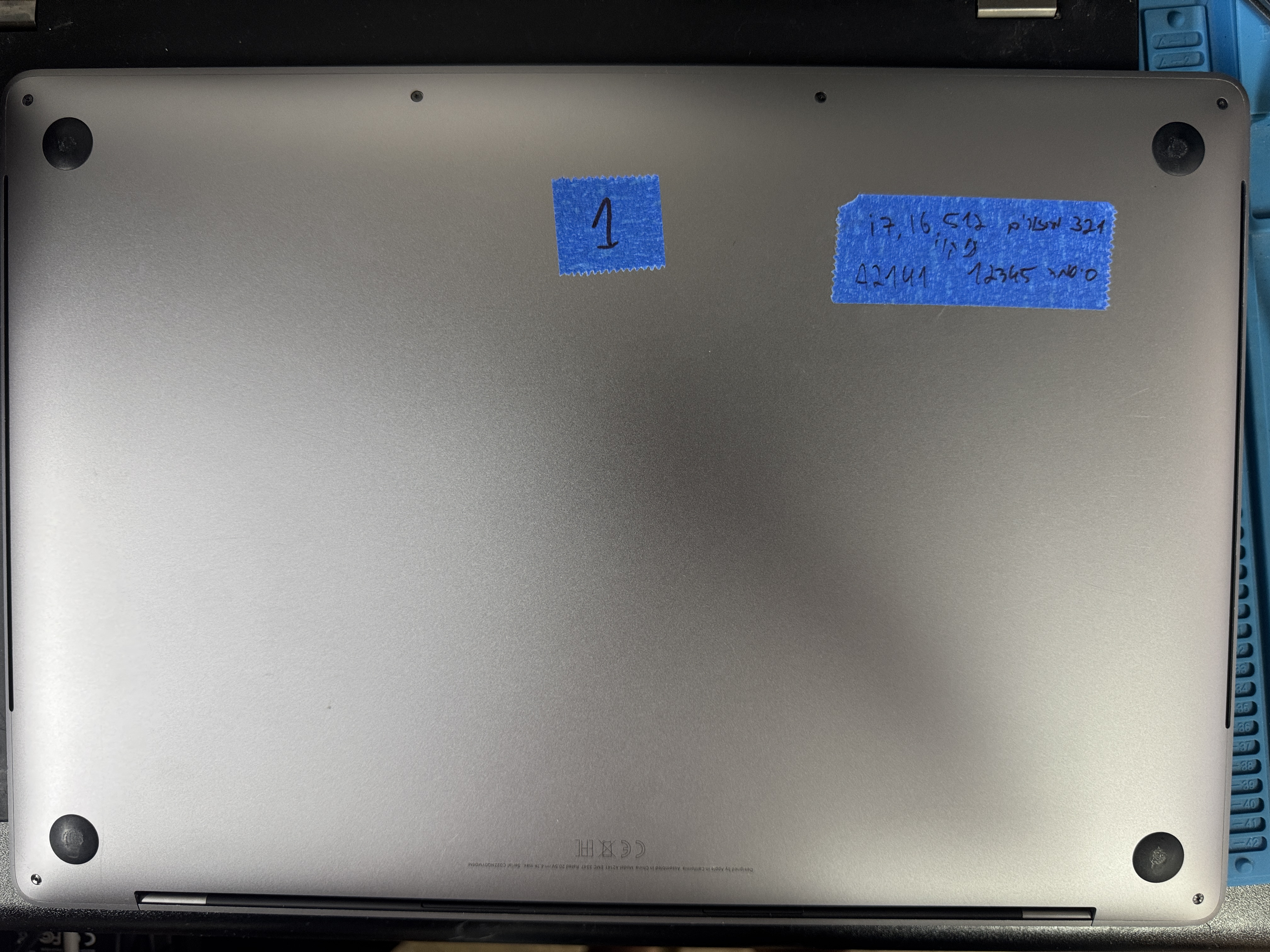 MacBook Pro 16 אינץ׳ 2019 — i7, ‏16GB, ‏512GB SSD — תמונה 4